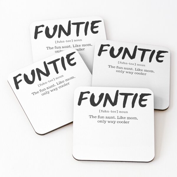Item preview, Funtie - fun aunt, funny auntie designed and sold by OddPapayaStudio.