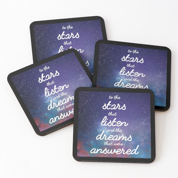 Item preview, TO THE STARS WHO LISTEN AND DREAMS THAT ARE ANSWERED designed and sold by Cr1sV.