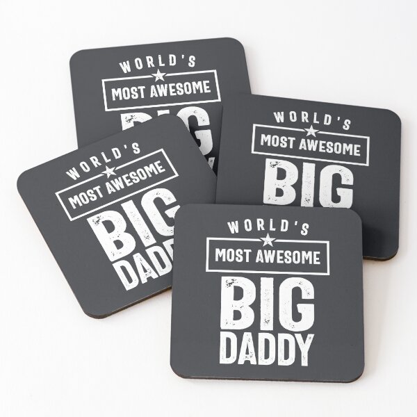 Item preview, World's Most Awesome Big Daddy | Father Grandfather Gift designed and sold by cidolopez.