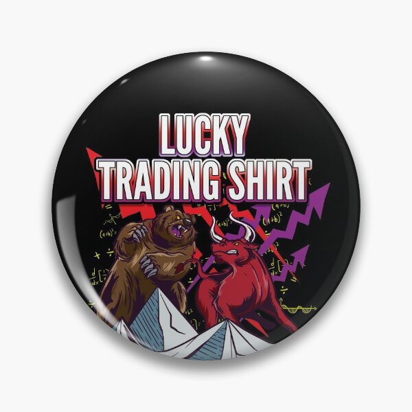 Item preview, Lucky Trading Shirt Forex Tee Stock Market Gift Bull vs Bear designed and sold by MarioShirtWorld.