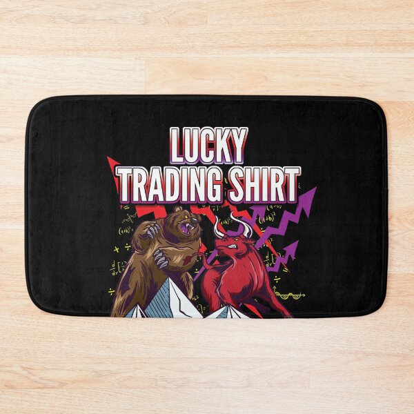 Item preview, Lucky Trading Shirt Forex Tee Stock Market Gift Bull vs Bear designed and sold by MarioShirtWorld.