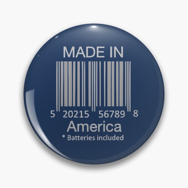 Item preview,  Made In America Funny Barcode designed and sold by loveoceanair.