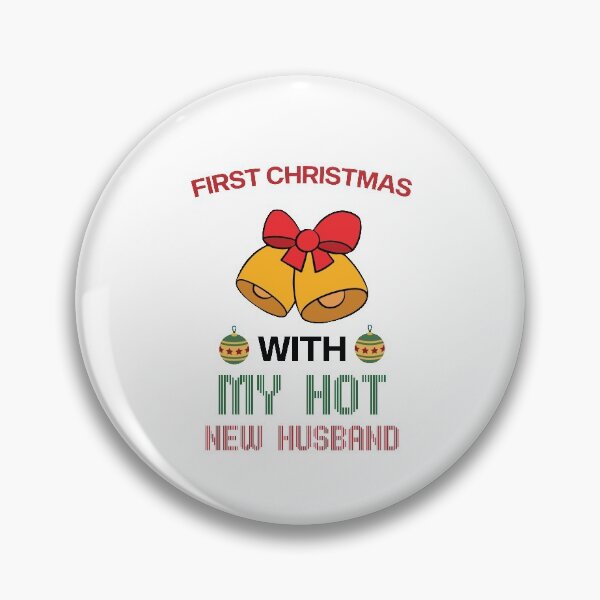 Item preview, 2020 First Christmas With My Hot New Husband, Ugly Christmas, Gift for Wife, 1st Christmas, Christmas Married designed and sold by All in One  Design.