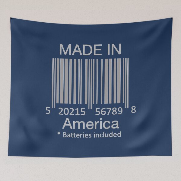 Item preview,  Made In America Funny Barcode designed and sold by loveoceanair.