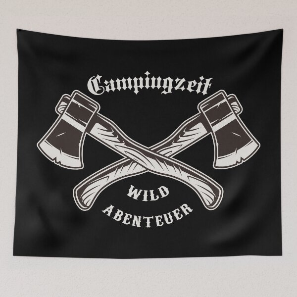 Item preview, Camping time | Wild Adventure | German hiking designed and sold by Ainbowz-Artwork.