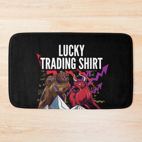 Item preview, Lucky Trading Shirt Forex Tee Stock Market Gift Bull vs Bear designed and sold by MarioShirtWorld.