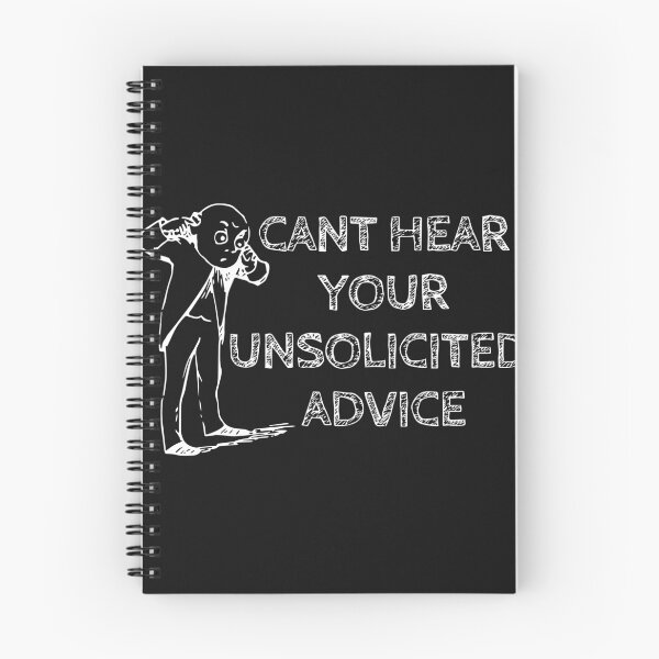 Item preview, UNSOLICITED ADVICE designed and sold by Rabique.