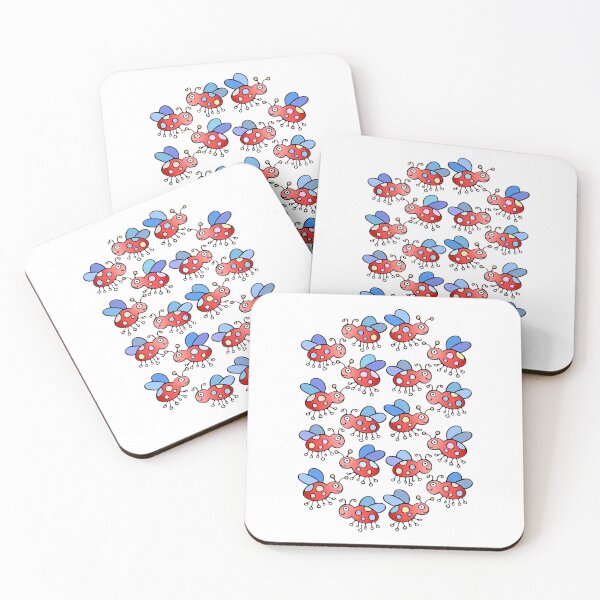 Item preview, Cute and Colorful Ladybug Pattern designed and sold by Davey's Designs.