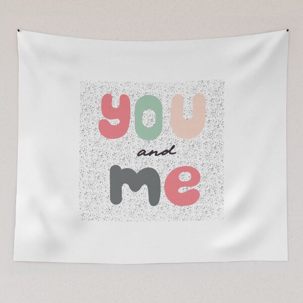Item preview,  You and me. Beautiful hand written inscription for Valentine's Day designed and sold by Dustick.