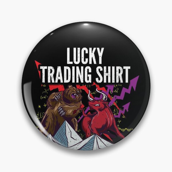 Item preview, Lucky Trading Shirt Forex Tee Stock Market Gift Bull vs Bear designed and sold by MarioShirtWorld.