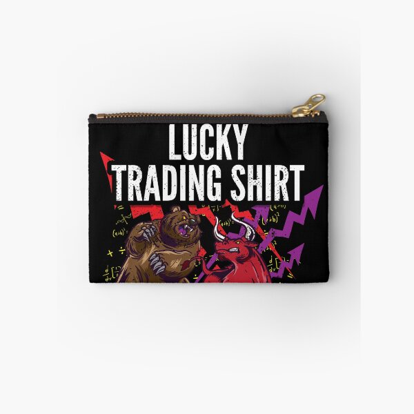 Item preview, Lucky Trading Shirt Forex Tee Stock Market Gift Bull vs Bear designed and sold by MarioShirtWorld.