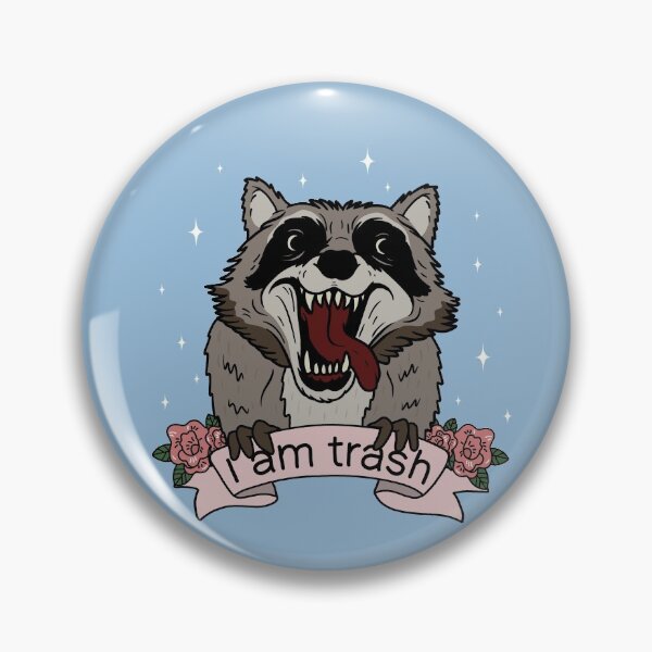 Item preview, Raccoon - I am trash designed and sold by ValentinaHramov.
