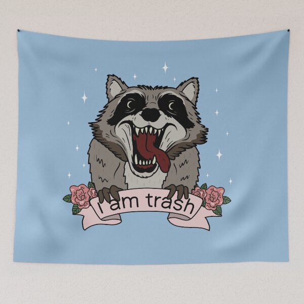 Item preview, Raccoon - I am trash designed and sold by ValentinaHramov.