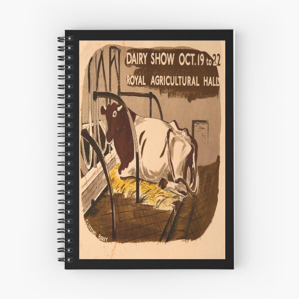 Item preview, retro classic Dairy Show poster designed and sold by CorasPosters.