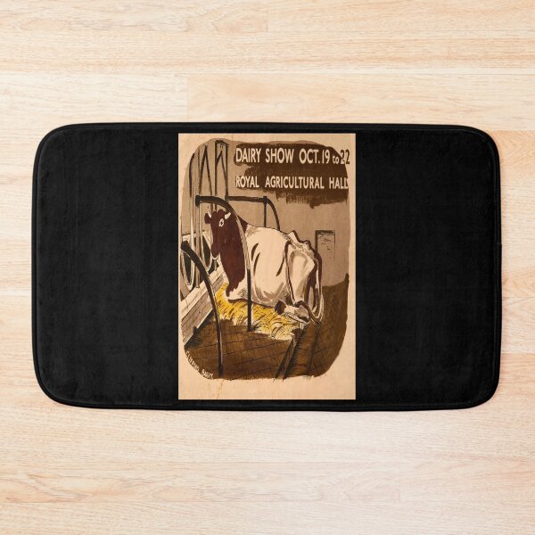 Item preview, retro classic Dairy Show poster designed and sold by CorasPosters.