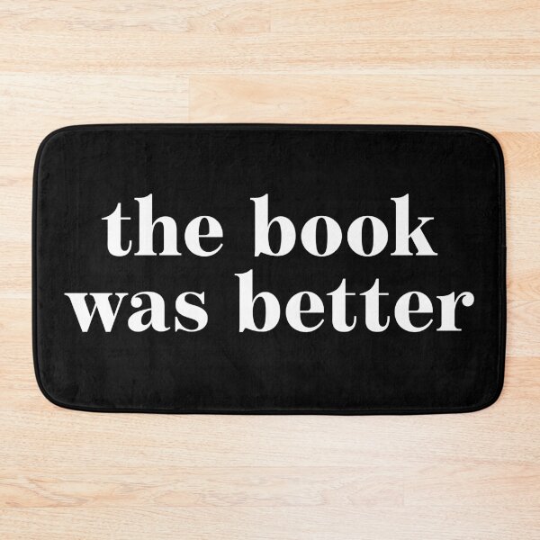 Item preview, The Book Was Better in Black and White designed and sold by neopop.