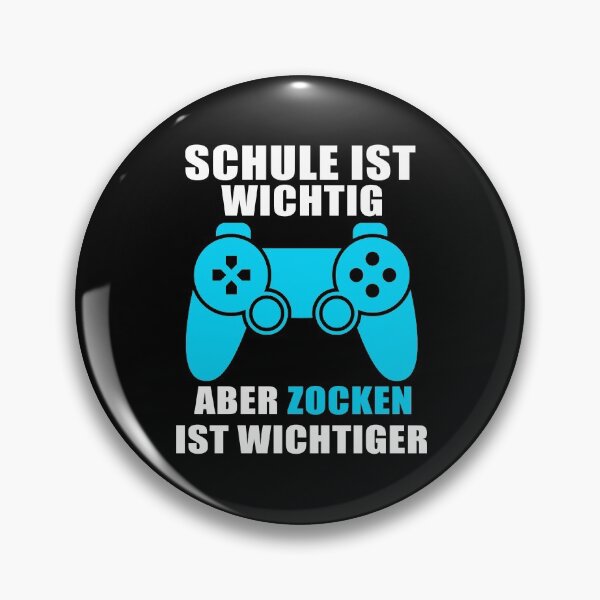 Artikelvorschau, Schule ist Wichtig zocken Gamer Lustige Zocker Spruch Gaming entworfen und verkauft von aubb7.