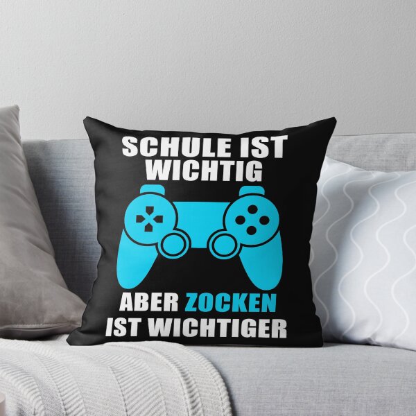 Artikelvorschau, Schule ist Wichtig zocken Gamer Lustige Zocker Spruch Gaming entworfen und verkauft von aubb7.