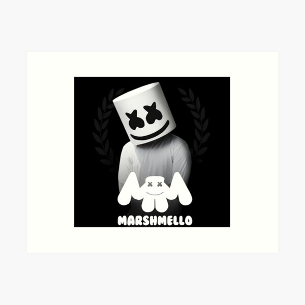 Láminas artísticas: Marshmello Logo | Redbubble