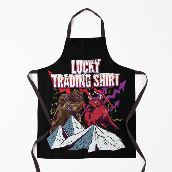 Item preview, Lucky Trading Shirt Forex Tee Stock Market Gift Bull vs Bear designed and sold by MarioShirtWorld.