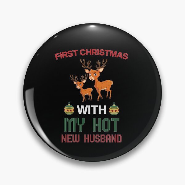 Item preview,  2020 First Christmas With My Hot New Husband, Ugly Christmas, Gift for Wife, 1st Christmas, Christmas Married designed and sold by All in One  Design.