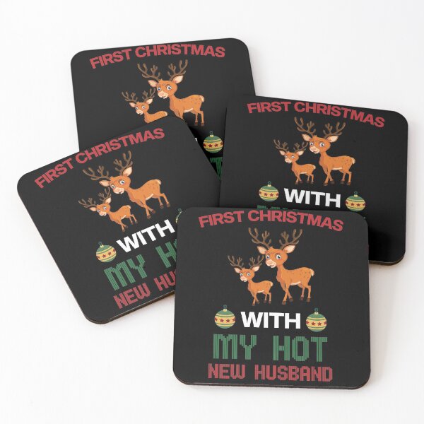 Item preview,  2020 First Christmas With My Hot New Husband, Ugly Christmas, Gift for Wife, 1st Christmas, Christmas Married designed and sold by All in One  Design.