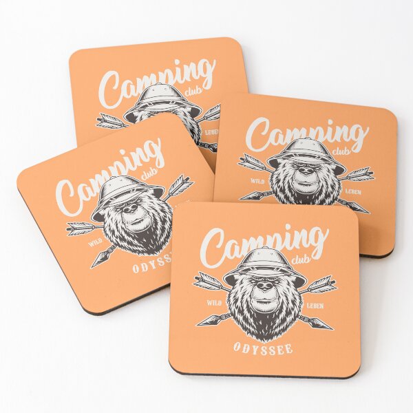 Item preview, Camping Club | Wild life | Odyssey | German hiking designed and sold by Ainbowz-Artwork.