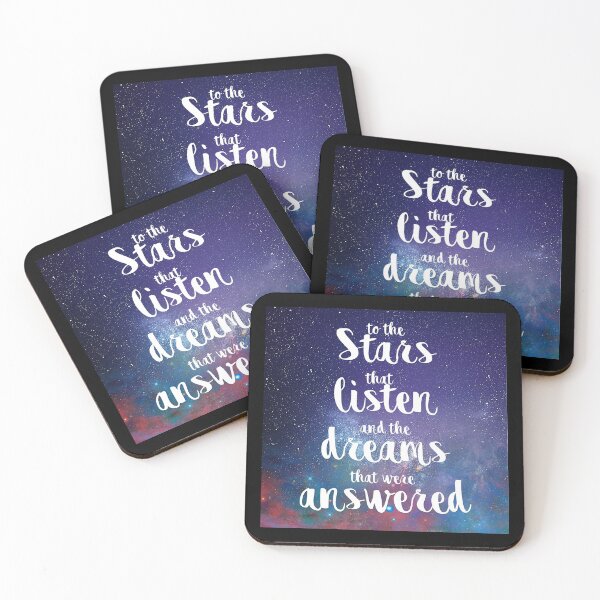 Item preview, TO THE STARS WHO LISTEN AND DREAMS THAT ARE ANSWERED designed and sold by Cr1sV.