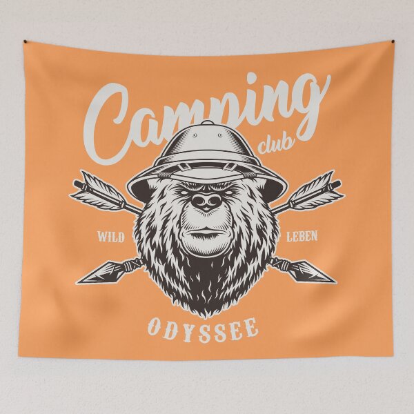 Item preview, Camping Club | Wild life | Odyssey | German hiking designed and sold by Ainbowz-Artwork.