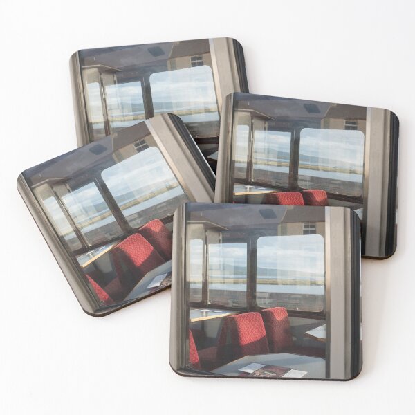 Item preview, Inside The Train Carriage, Porthmadog to Ffestiniog Wales designed and sold by CharlieBell-X.