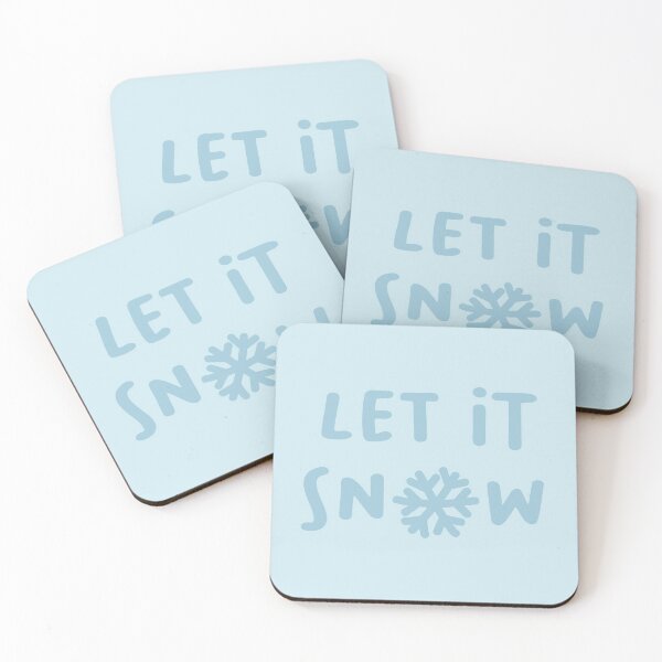 Item preview, Let it snow winter christmas gift idea decoration hygge hut magic designed and sold by eskima.