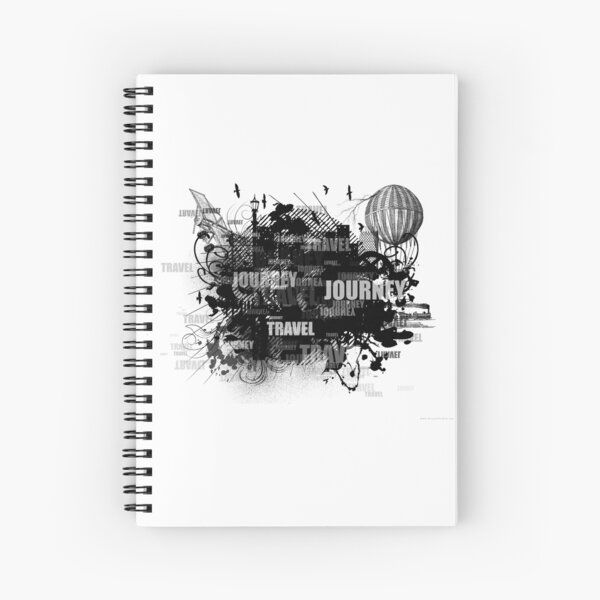 Journey Spiral Notebook