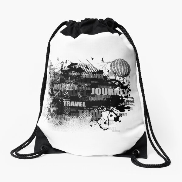 Journey Drawstring Bag
