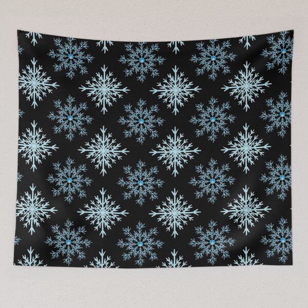 Item preview, Blue Decorative Snowflakes Xmas Design designed and sold by Xeuno.