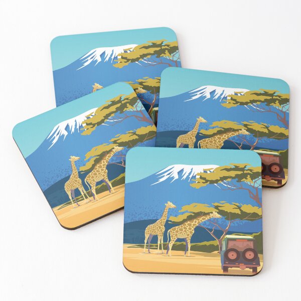 Item preview, Tanzania Africa travel poster  designed and sold by Arctic frame studio.