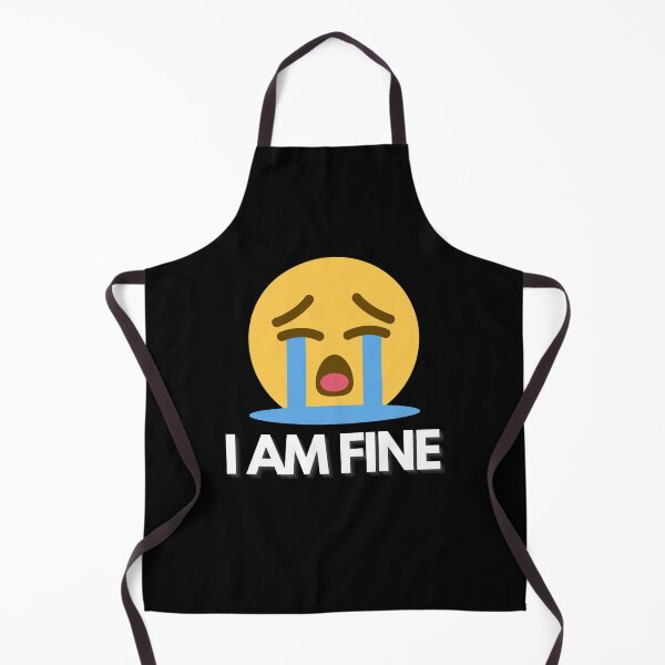 Item preview,  I am Fine. Slightly Wrong designed and sold by Vibing-Right.