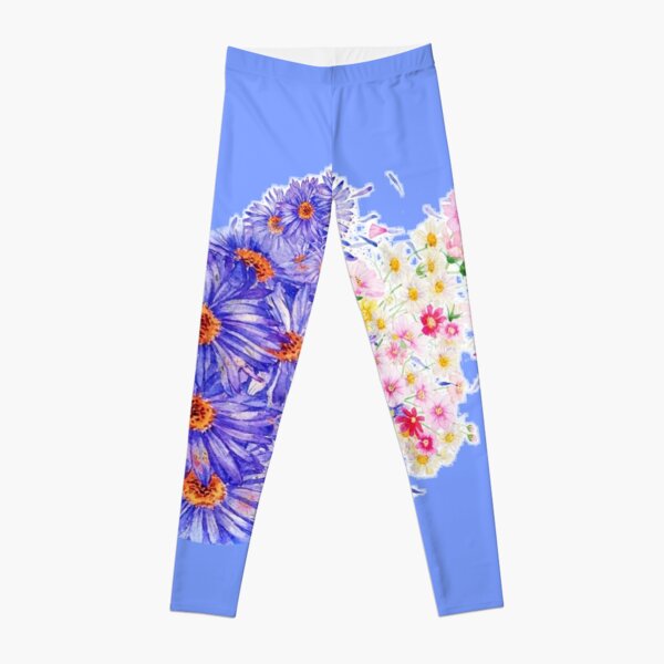 nike flower leggings