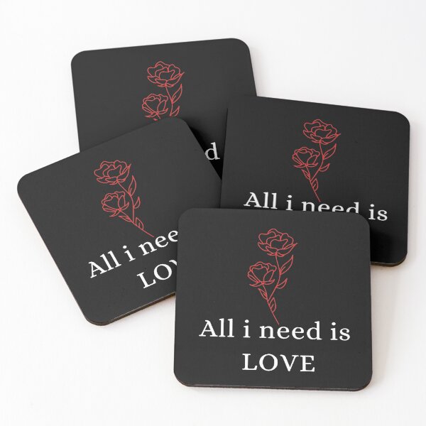 Item preview, All I Need is Love - Romantic T-Shirt designed and sold by Rabique.