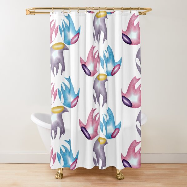 Marine creatures Shower Curtain