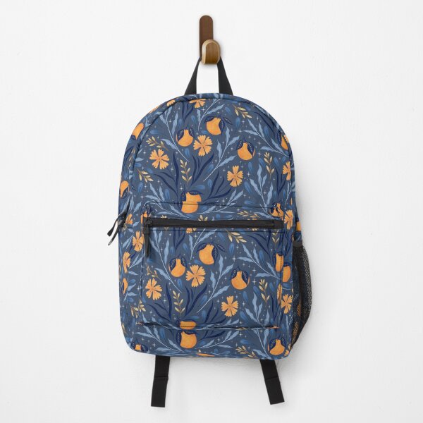 Item preview, Oranges and Wildflowers | Blue and Gold Palette designed and sold by RebeccaFlaherty.