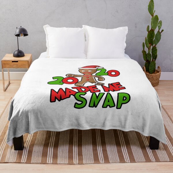 Item preview, Funny 2020 Made Me Snap Gingerbread Man Memes Quarantine mom dad designed and sold by printrendstore.