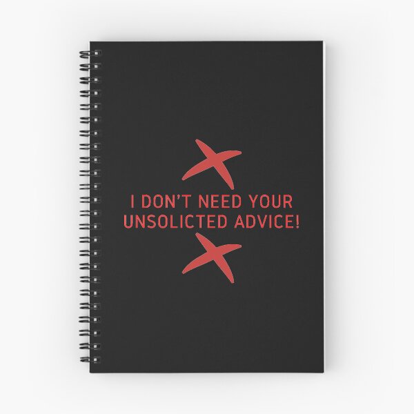 Item preview, unsolicited advice designed and sold by J--Designs.