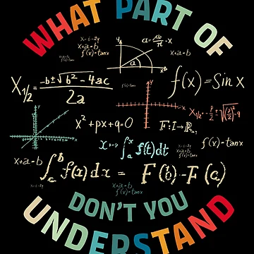 Artwork thumbnail, Complex Math Humor Equation by peaktee