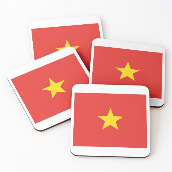 Item preview, Yellow Star Red Square designed and sold by Garmsy.