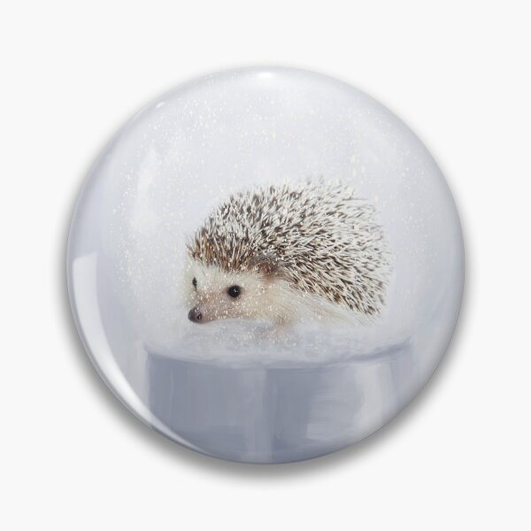 Item preview, Hedgehog in a Snow Globe designed and sold by Elisabeth Lucas.