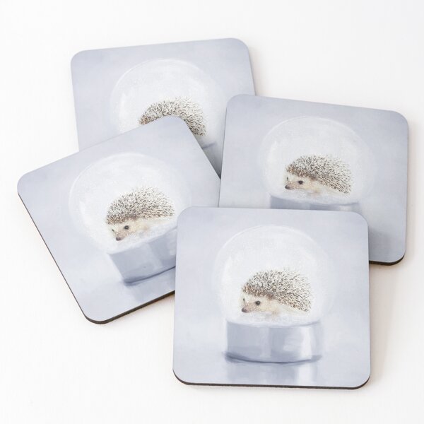 Item preview, Hedgehog in a Snow Globe designed and sold by Elisabeth Lucas.