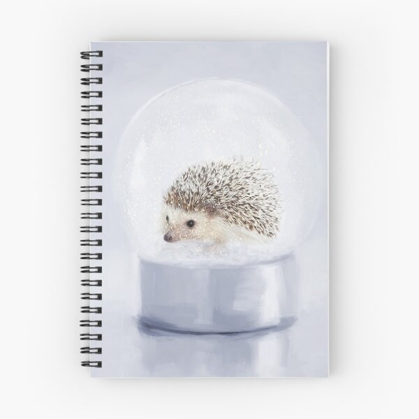 Item preview, Hedgehog in a Snow Globe designed and sold by Elisabeth Lucas.