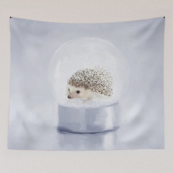 Item preview, Hedgehog in a Snow Globe designed and sold by Elisabeth Lucas.