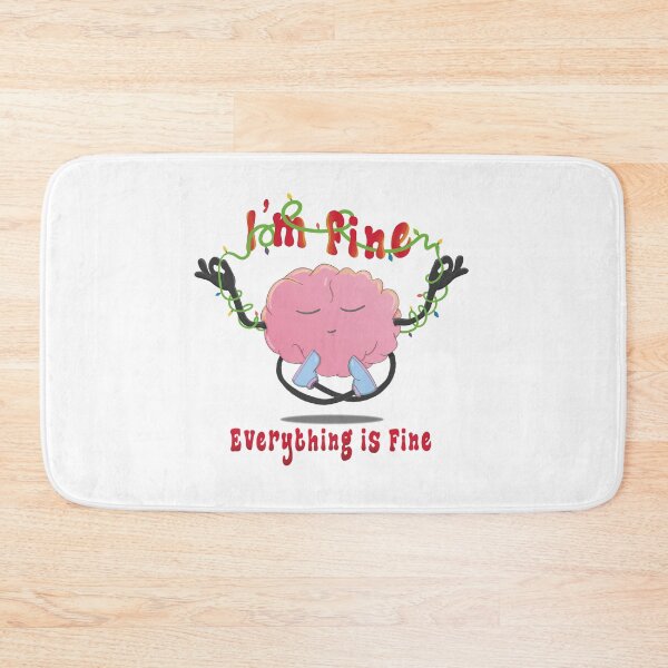 Item preview, Im fine everything is fine designed and sold by tinypurpleland.