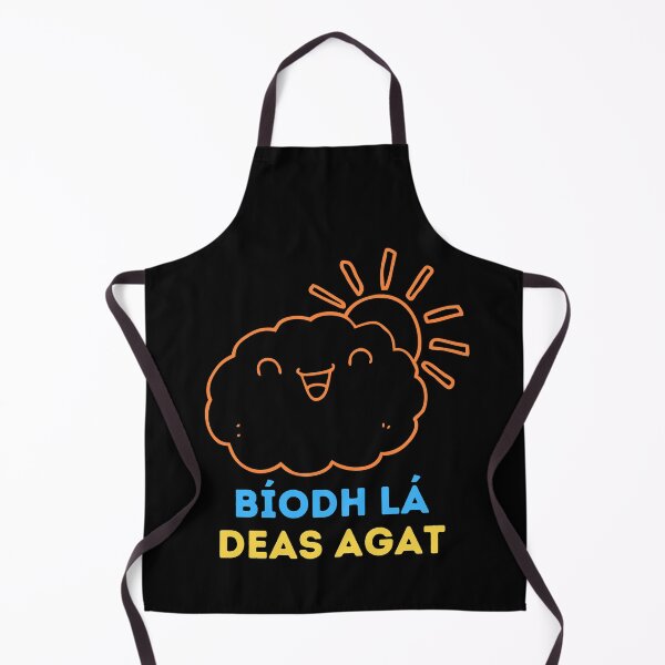 Item preview, Bíodh lá deas agat - Have a good day! Irish Gaelic Language Quote designed and sold by a-little-ink.